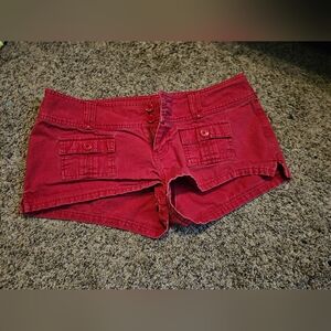 Pink Cargo Shorts